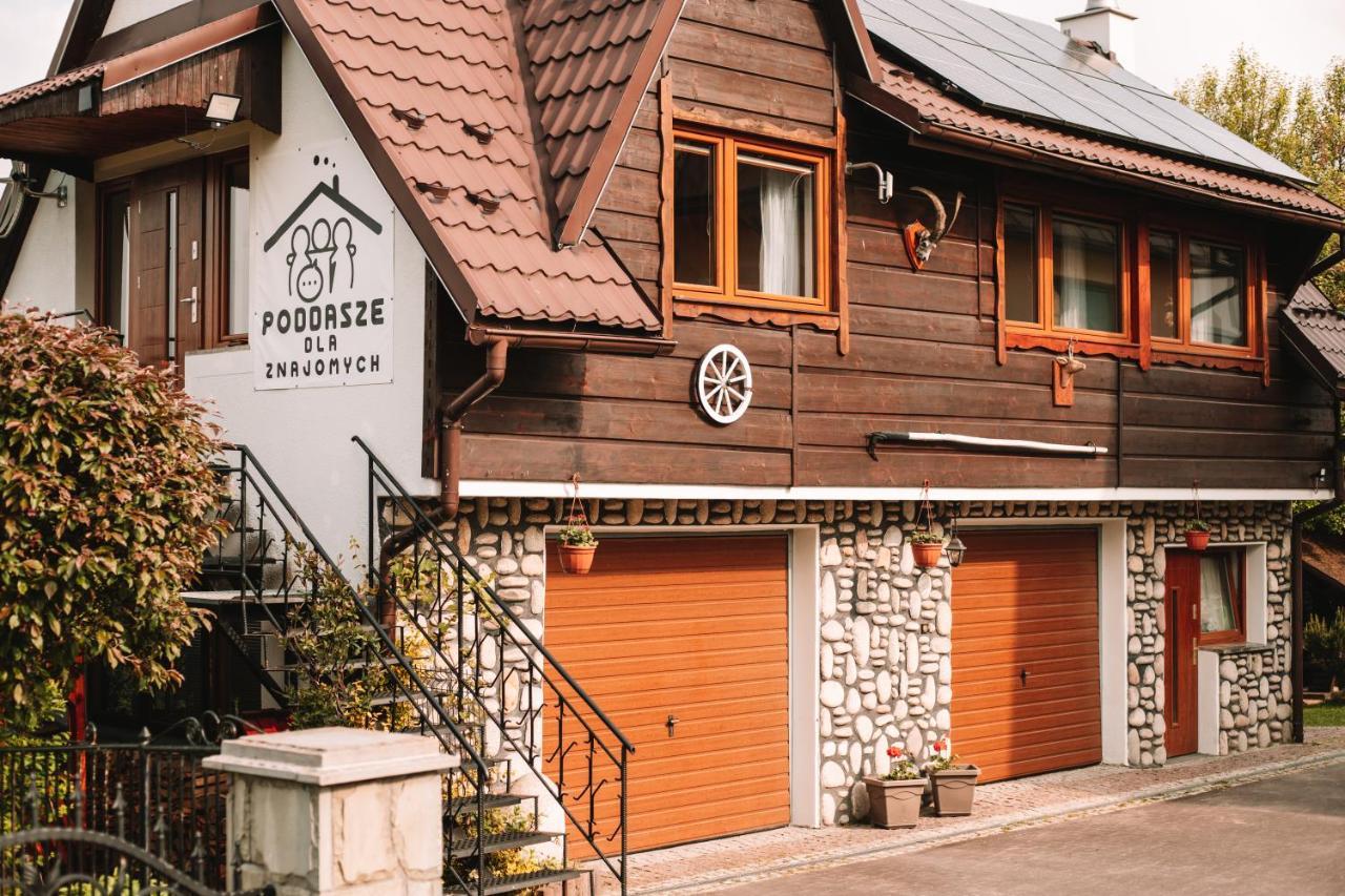 Poddasze Dla Znajomych - Apartament Z Goraca Balia Nad Jeziorem Czorsztynskim - Okolica Czorsztyn, Szczawnica, Velo Czorsztyn, Kroscienko, Zakopane, Gorce, Pieniny, Tatry Kluszkowce Exterior foto